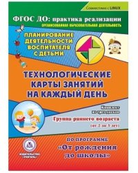 CD-ROM. Планирование деятельности воспитателя с детьми. Технологические карты занятий на каждый день по программе "От рождения до школы" под редакцией Н.Е. Вераксы, Т.С. Комаровой, М.А. Васильевой. Группа раннего возраста (от 2 до 3 лет)....