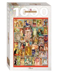 Пазл "Art Nouveau", 1000 элементов