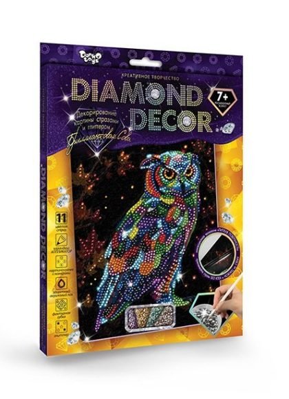 Набор креативного творчества "Diamond. Сова"