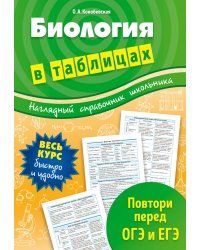 Биология в таблицах