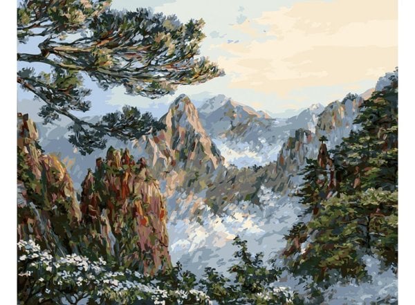 Обложка книги «Набор для рисования "Китай. Хуаншань", 40x50 см»
