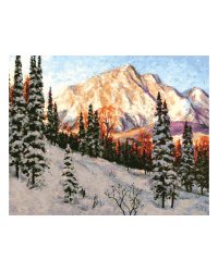 Набор для рисования "Горные склоны", 40x50 см