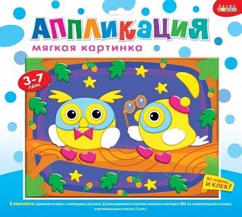 Обложка книги «Мягкая картинка "Совята"», ISBN 4607147379844