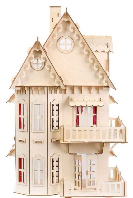 Деревянный конструктор. Кукольный домик