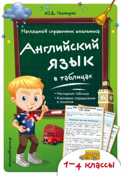 Английский язык в таблицах. 1-4 классы