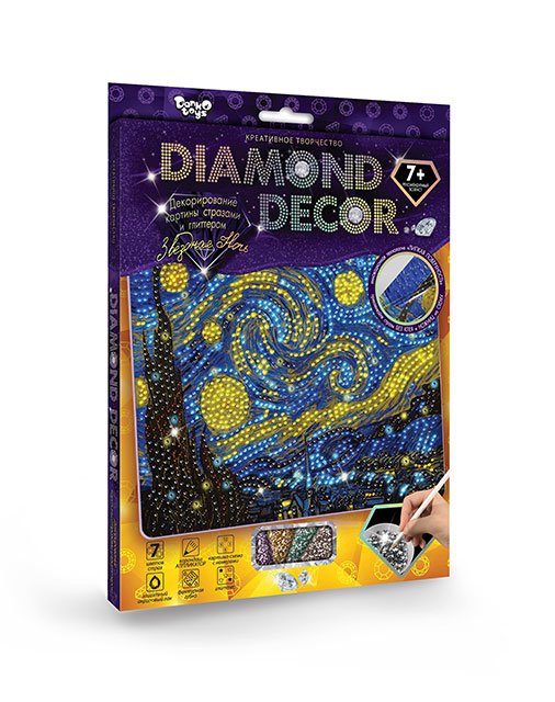 Набор для создания мозаики серии "Diamond Decor", набор 6, 20,5х26 см