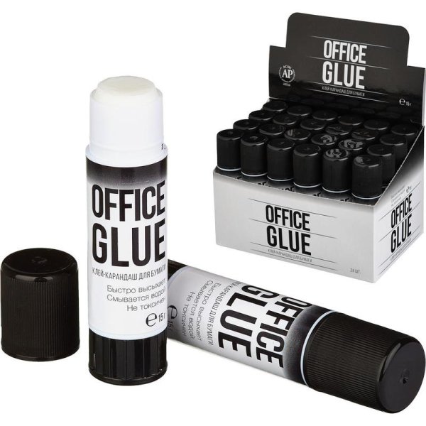 Клей-карандаш "Office Glue", 15 грамм