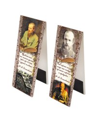 Закладка книжная "Достоевский", 35x95 мм