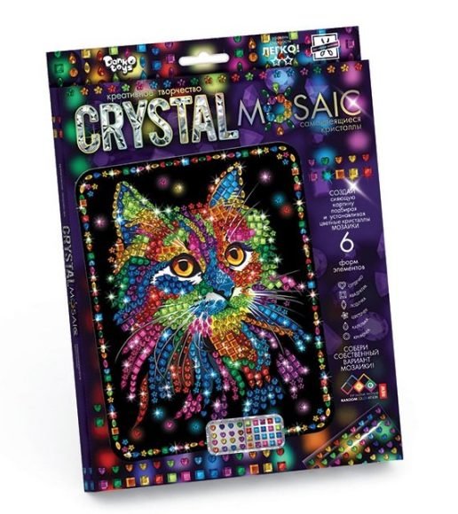 Обложка книги «Crystal Mosaic. Кот», ISBN 4820186075403