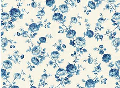 Ткань для пэчворка PEPPY "SYMPHONY ROSE", 50х55 см, арт. 25376 LTBLU1