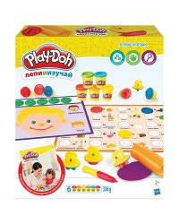 Игровой набор с пластилином. Буквы и языки