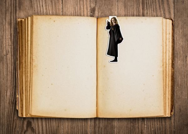 Фигурная магнитная закладка. Гермиона Грейнджер Фигурная магнитная закладка. Гермиона Грейнджер