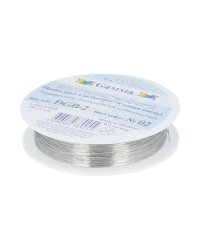 Проволока для бисера "Gamma" металл, арт. 02