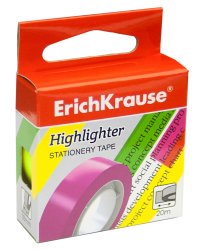 Клейкая лента "Highlighter", 18 мм, 20 м