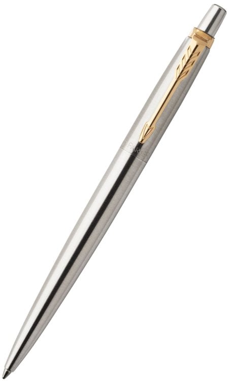 Ручка гелевая Parker "Jotter Core K694. Stainless Steel GT"