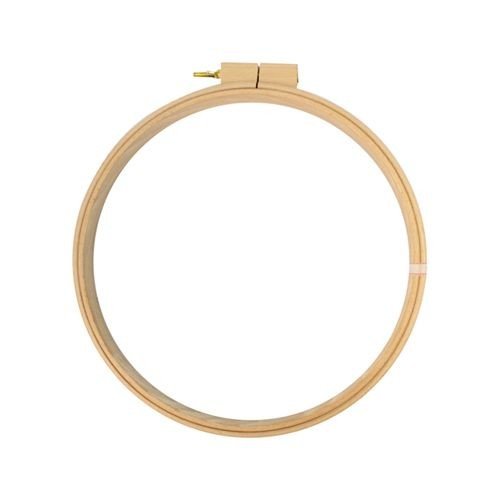 Пяльцы для квилтинга круглые, буковые, 30 см, с винтом, высота обода 24 мм, арт. 260-8