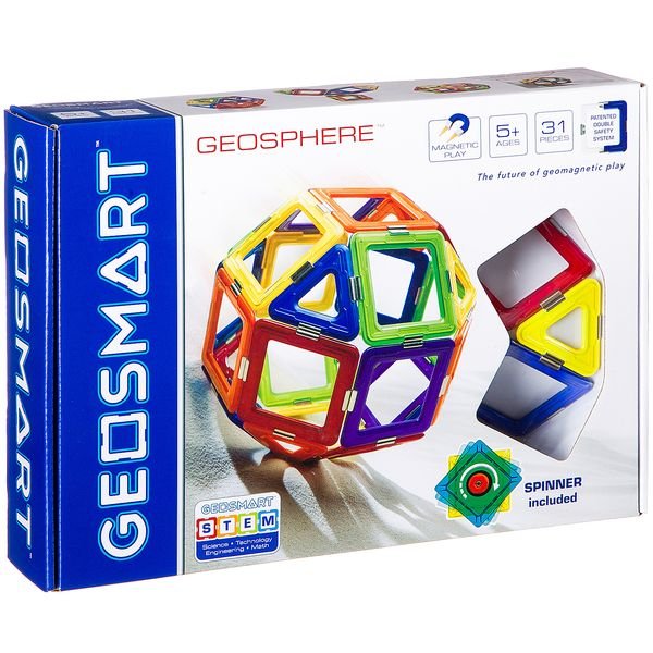 Магнитный конструктор. Geosmart. Геосфера, 31 деталь