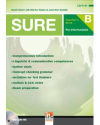 SURE. Pre-Intermediate. Teacher's Book B with CD (x2) (+ Audio CD)
