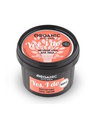 Матовый крем для лица Organic kitchen "Yes I do", 100 мл