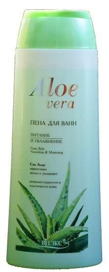 Пена для ванны Vitex "Aloe Vera. Питание и увлажнение", 500 мл