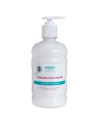 Крем для рук и ногтей Domix Green Professional "Питательный", с ромашкой, тысячелистником и коллоидным серебром, 500 мл