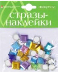 Стразы-наклейки "Квадратные кристаллы"