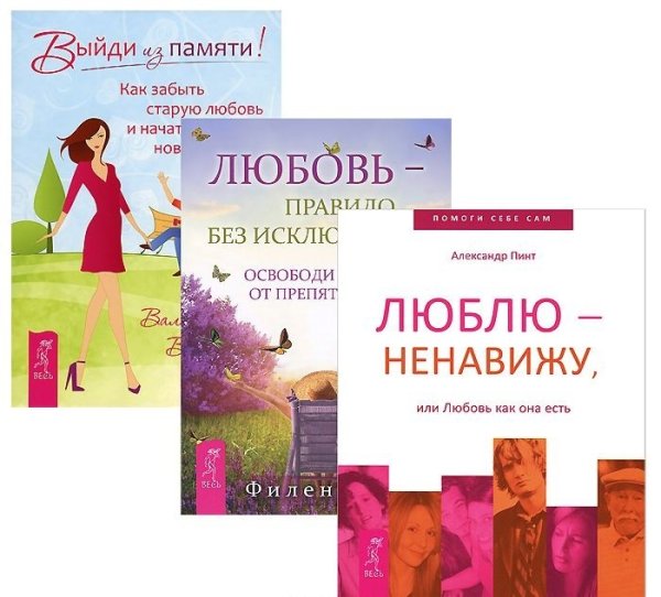 Обложка книги «Выйди из памяти. Любовь - правило. Люблю - ненавижу (количество томов: 3)» — Вселенская Валентина , Брюс Филена , Пинт Александр, ISBN 9785944314772