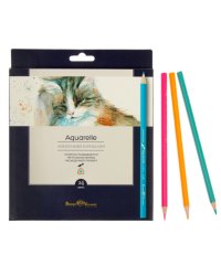 Набор акварельных карандашей "Aquarelle", 24 цвета