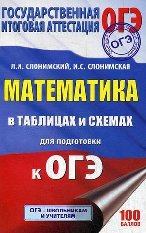 Подготовка к основному государственному экзамену Математика в таблицах и схемах. Для подготовки к ОГЭ