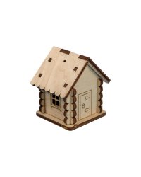 Заготовка для декорирования Mr. Carving "Избушка 1", арт. ВД-317, 5х4,3х4,3 см