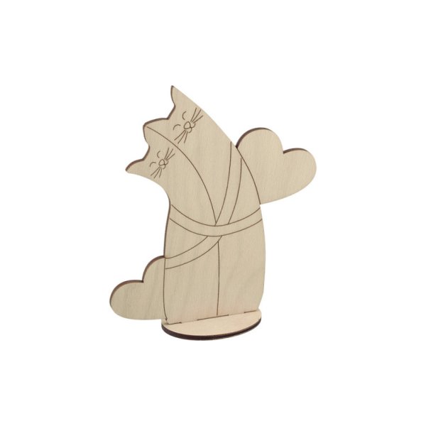 Обложка книги «Заготовка для декорирования Mr. Carving "Обнимашки", арт. ВД-275, 14 см»