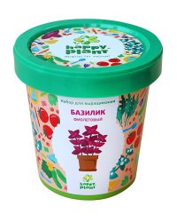 Набор для выращивания "Базилик фиолетовый"