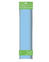 Бумага для творчества зефирная "Фоамиран", 50x140 см, цвет: пастельно-голубой