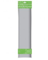 Бумага для творчества зефирная "Фоамиран", 50x140 см, цвет: серый