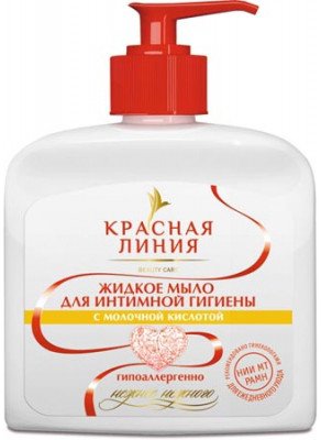 Мыло жидкое для интимной гигиены с молочной кислотой, 250 мл