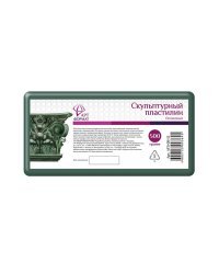 Пластилин скульптурный &quot;АртФормат&quot;, 500 г, оливковый