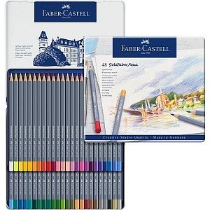 Карандаши акварельные "Goldfaber Aqua", 48 цветов