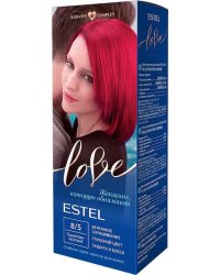 Крем-краска "Estel Love", №8/5 гранатово-красный