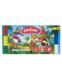 Пластилин &quot;Creativiki&quot;, 6 цветов