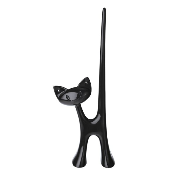 Подставка для колец "Miaou", чёрная