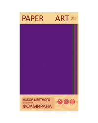 Набор цветного текстурного фоамирана "Раper Art. Яркие текстуры", 1 мм