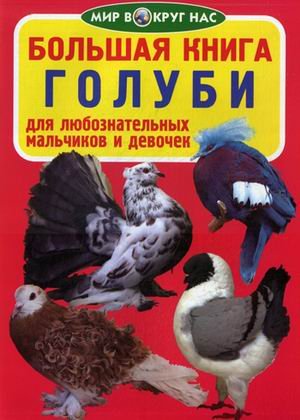 Обложка книги «Большая книга. Голуби. Для любознательных мальчиков и девочек» — Завязкин Олег Владимирович, ISBN 9786177352012