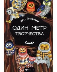 Совы. Книжка-раскраска