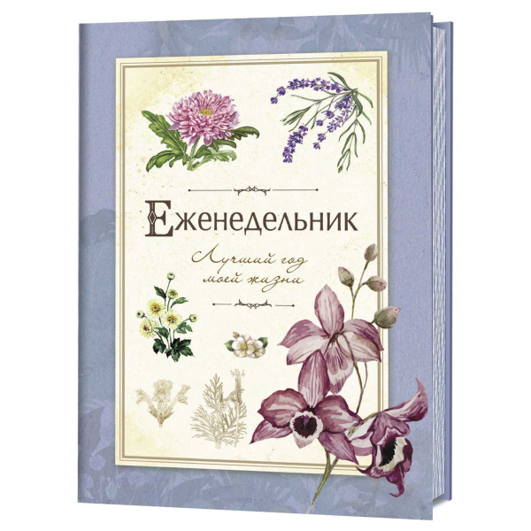 Лучший год моей жизни. Еженедельники Еженедельник. Лучший год моей жизни (голубой)