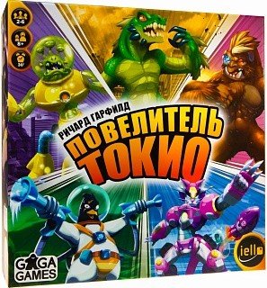 Обложка книги «Настольная игра "Повелитель Токио (King of Tokyo)"»