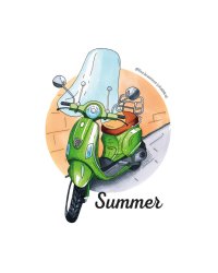 Блокнот. Summer. Скетчи Лизы Красновой