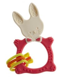 Прорезыватель универсальный Roxy-Kids "Bunny", кораловый