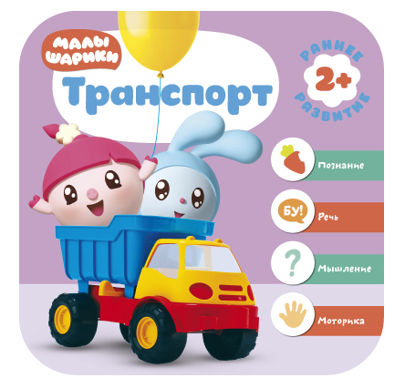 Транспорт. Развивающая книга