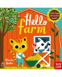 Hello Farm. Board book