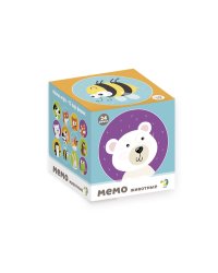 Настольная игра "Мемо. Животные"